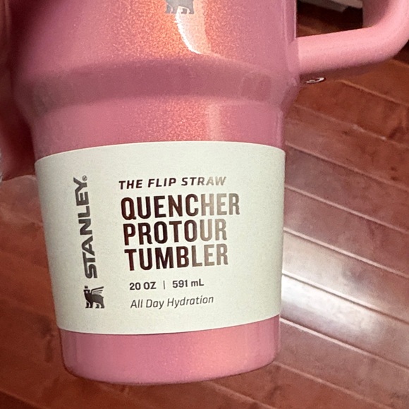 Stanley Sparkled Pink Protour Tumbler with Handle - Picture 5 of 5